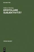 Epistolare Subjektivität