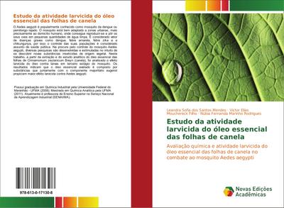 Estudo da atividade larvicida do óleo essencial das folhas de canela