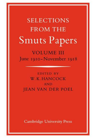 Selections from the Smuts Papers