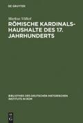 Römische Kardinalshaushalte des 17. Jahrhunderts