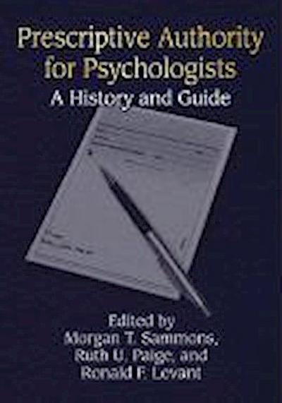 Prescriptive Authority for Psychologists