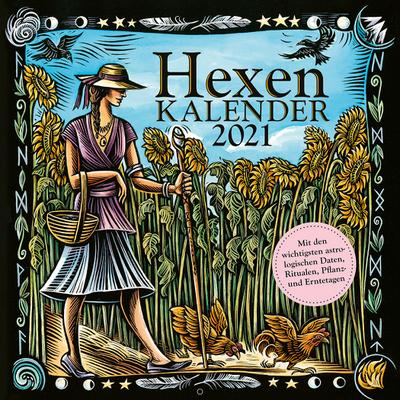 Hexenkalender 2021: Wandkalender
