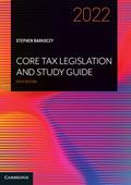Core Tax Legislation and Study Guide 2022 Core Tax Legislation and Study Guide 2022