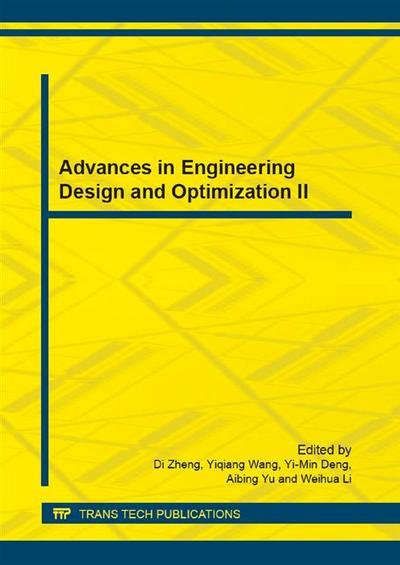 Advances in Engineering Design and Optimization II