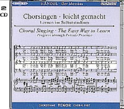 Der Messias HWV562 CDs Chorstimme Tenor und Chorstimmen