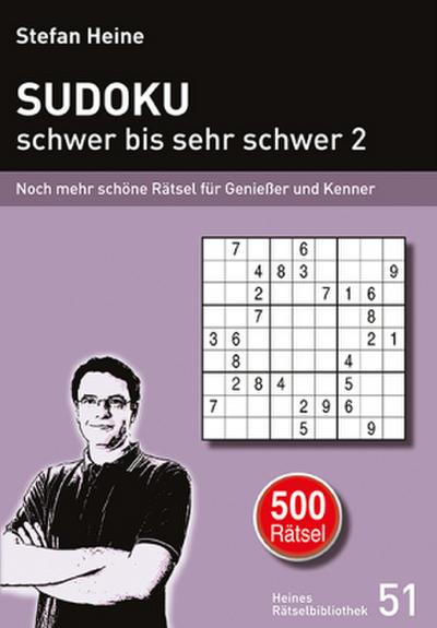 SUDOKU - schwer bis sehr schwer 2