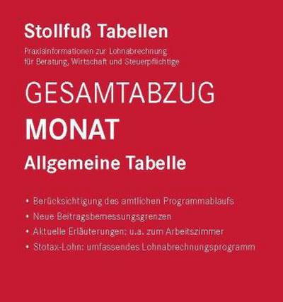 Tabelle, Gesamtabzug 2022 Monat Sonderausgabe Juni 2022