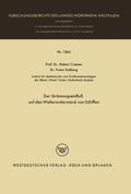 Der Strömungseinfluß auf den Wellenwiderstand von Schiffen