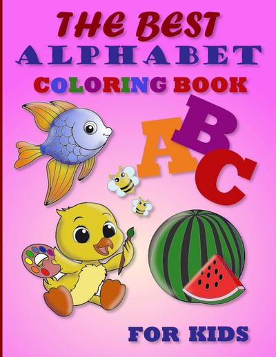 The best alphabet coloring book for kids