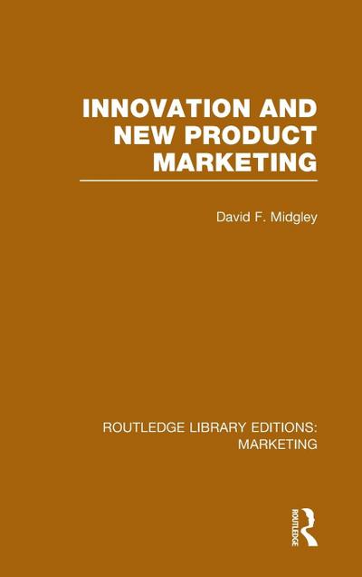 Innovation and New Product Marketing (RLE Marketing)