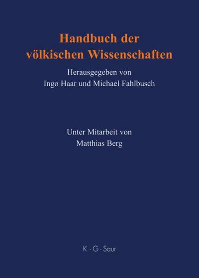 Handbuch der völkischen Wissenschaften