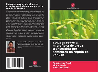 Estudos sobre a microflora do arroz transmitida por sementes na região de konkan