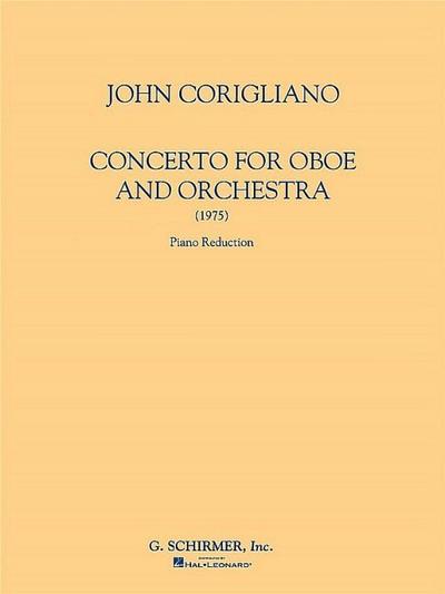 Corigliano: Concerto for Oboe and Orchestra (1975): Piano Reduction - John Corigliano