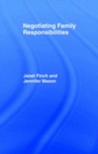 Negotiating Family Responsibilities