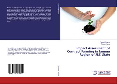 Impact Assessment of Contract Farming in Jammu Region of J&K State
