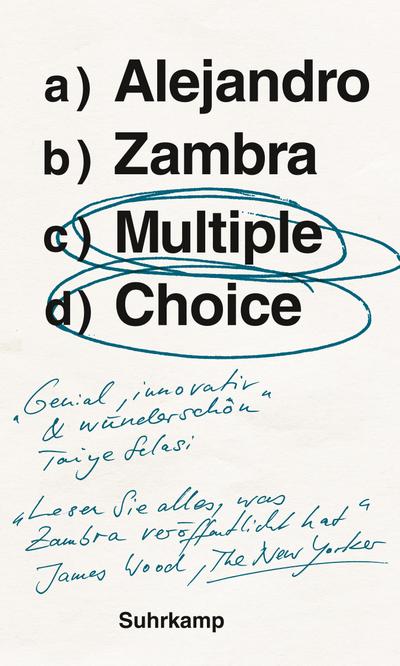 Zambra, A: Multiple Choice