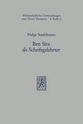 Ben Sira als Schriftgelehrter