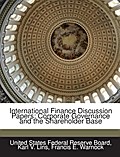 International Finance Discussion Papers: Corporate
