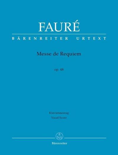 Messe de Requiem op.48, Klavierauszug