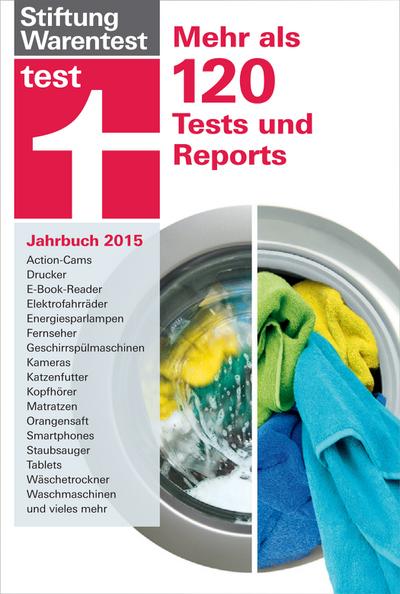 test Jahrbuch 2015: Mehr als 120 Tests und Reports