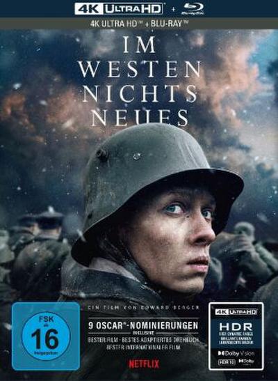Im Westen nichts Neues (2022), 1 4K UHD-Blu-ray + 1 Blu-ray (Limited Collector’s Edition im Mediabook)