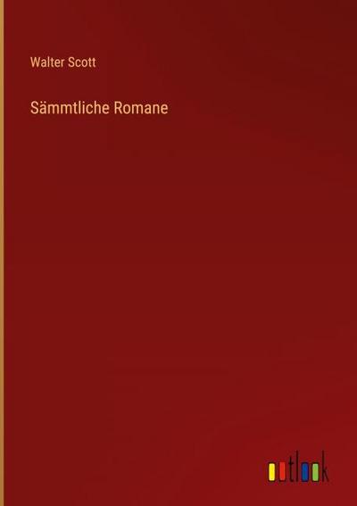 Sämmtliche Romane