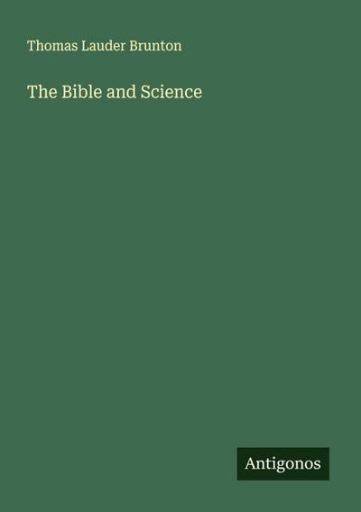 The Bible and Science