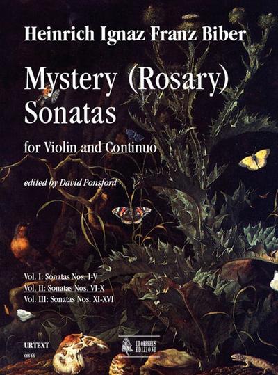 Mystery (Rosary) Sonatas vol.2 (nos.6-10)for violin and piano