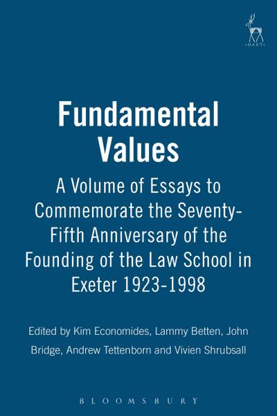 Fundamental Values