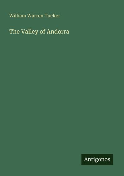 The Valley of Andorra