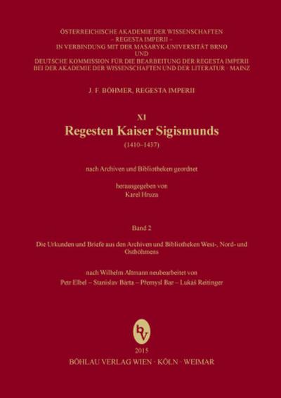 Die Urkunden und Briefe aus den Archiven und Bibliotheken West-, Nord- und Ostböhmens