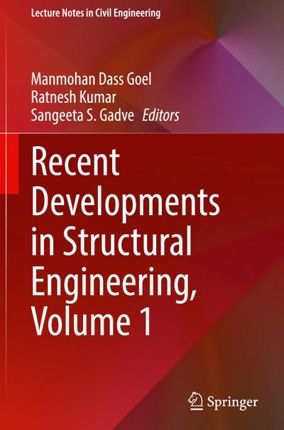 Recent Developments in Structural Engineering, Vol. 1