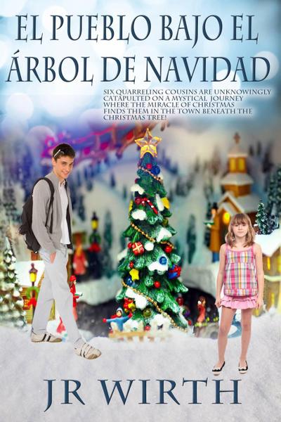 El pueblo bajo el árbol de Navidad