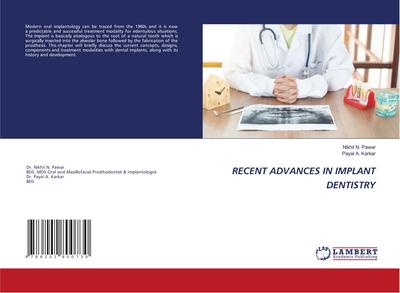 RECENT ADVANCES IN IMPLANT DENTISTRY