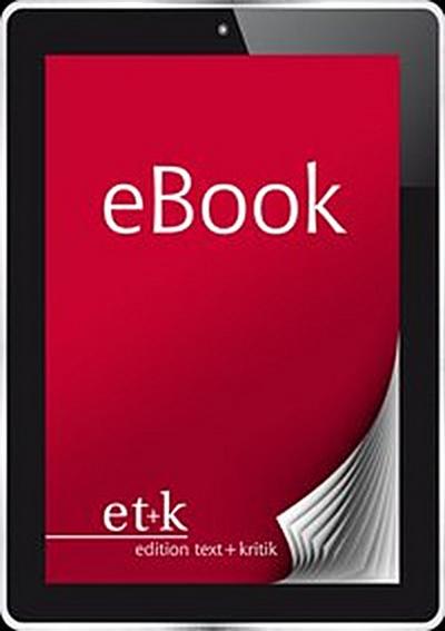 TEXT+KRITIK 201 - Ulrike Draesner