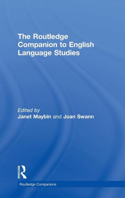 The Routledge Companion to English Language Studies