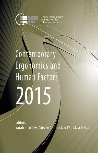 Contemporary Ergonomics and Human Factors 2015