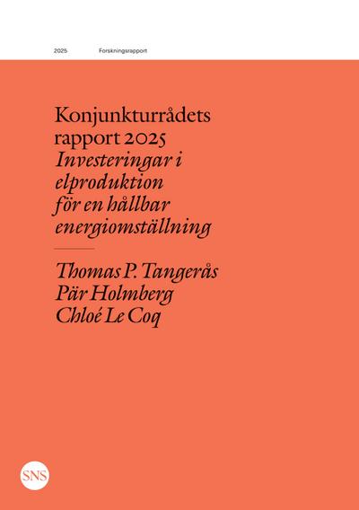Konjunkturrådets rapport 2025