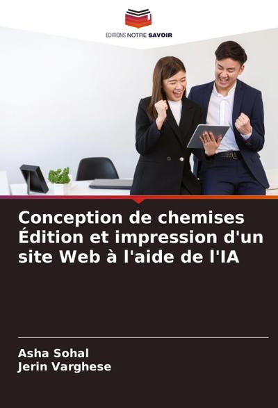 Conception de chemises Édition et impression d’un site Web à l’aide de l’IA