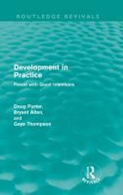Development in Practice (Routledge Revivals)
