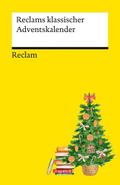 Reclams klassischer Adventskalender