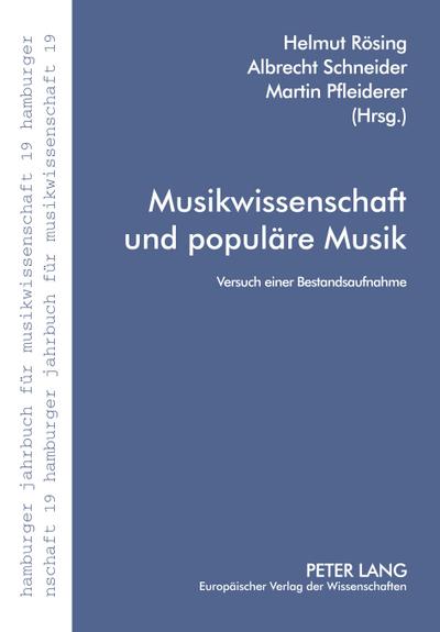 Musikwissenschaft und populäre Musik