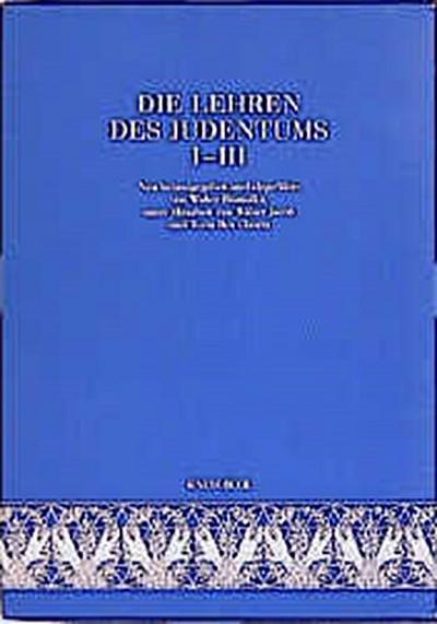 Die Lehren des Judentums nach den Quellen