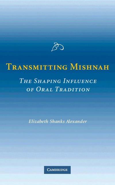 Transmitting Mishnah