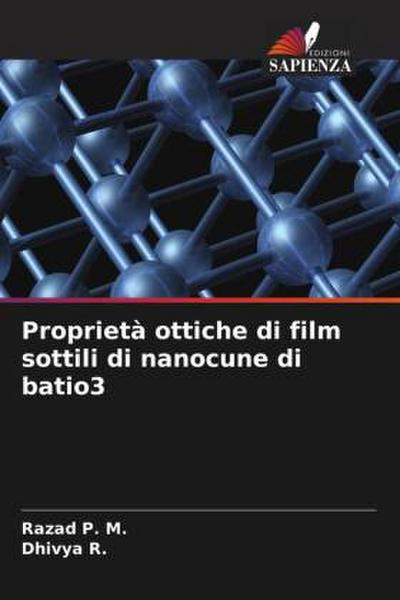 Proprietà ottiche di film sottili di nanocune di batio3