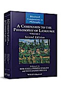 A Companion to the Philosophy of Language