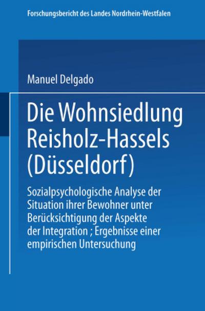 Die Wohnsiedlung Reisholz-Hassels (Düsseldorf)