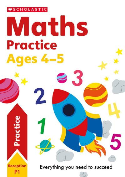 Maths Practice Book for Ages 4-5
