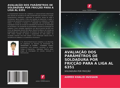 AVALIAÇÃO DOS PARÂMETROS DE SOLDADURA POR FRICÇÃO PARA A LIGA AL 6351