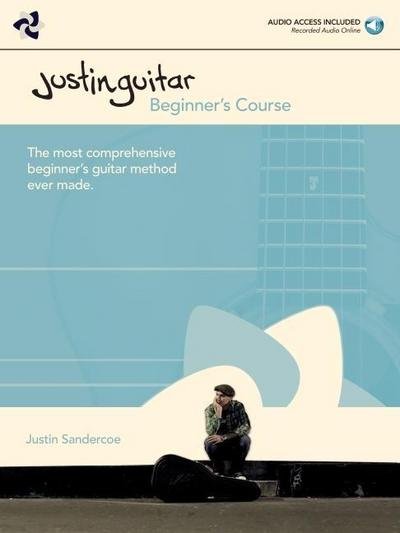 Justinguitar Beginner’s Course Book/Online Audio